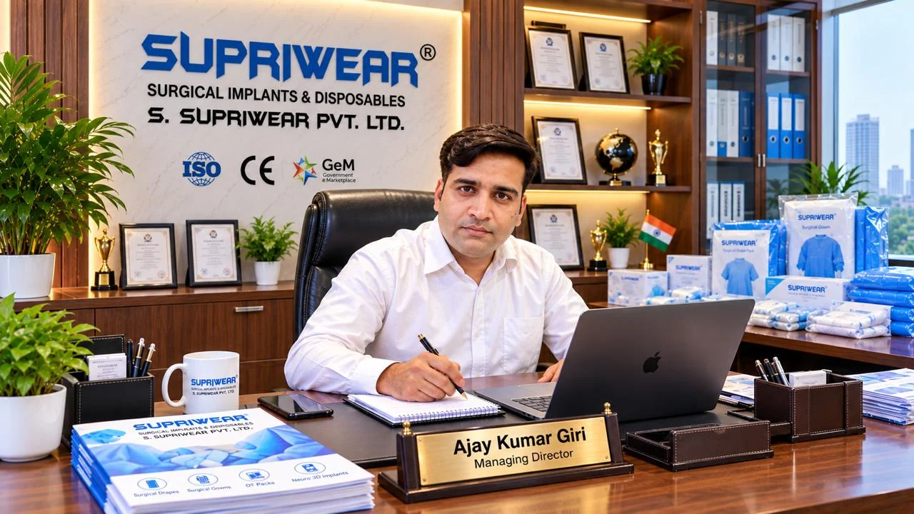 SUPRIWEAR corporate office with managing director