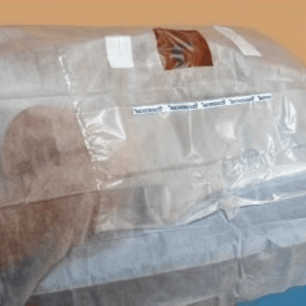 Phaco I drape ith fabric